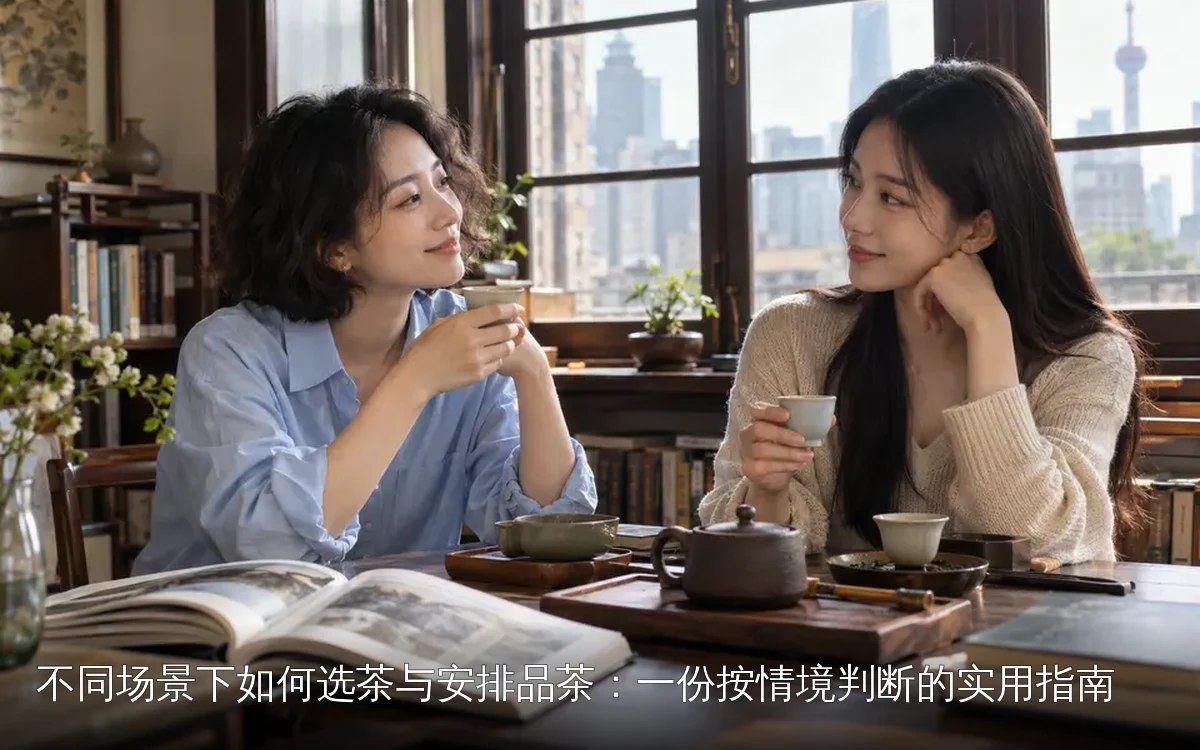 不同场景下如何选茶与安排品茶:一份按情境判断的实用指南